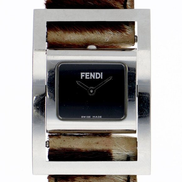 FENDI Watches Stainless Steel/leather Quartz - Picture 1 of 8